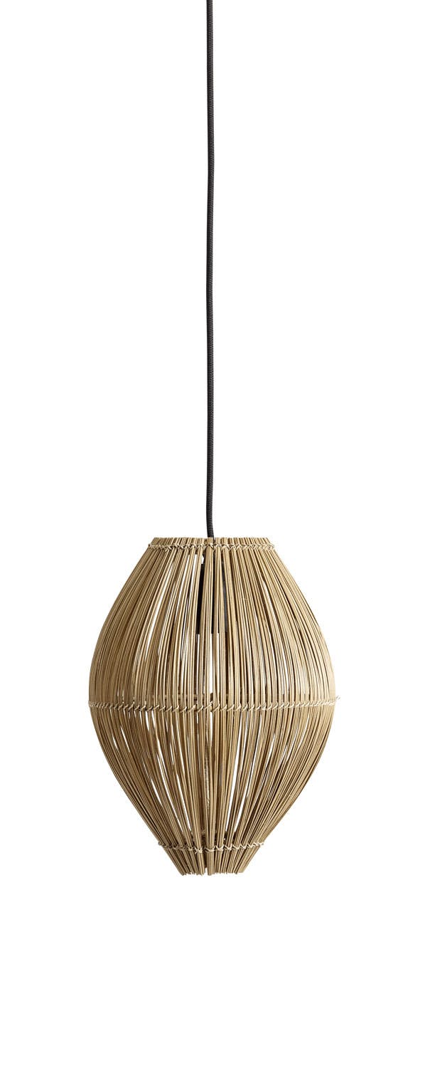Myk taklampe i strå taklampe bad